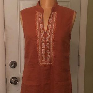 Carole Little Embroidered Tunic